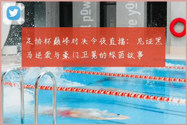 足协杯巅峰对决今夜直播:见证黑马逆袭与豪门卫冕的绿茵故事